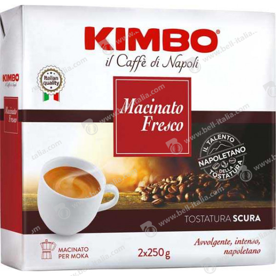 CAFFE KIMBO MACINATO FRESCO 2 X 250GR